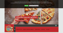 Desktop Screenshot of pizzeriamagnamagna.com